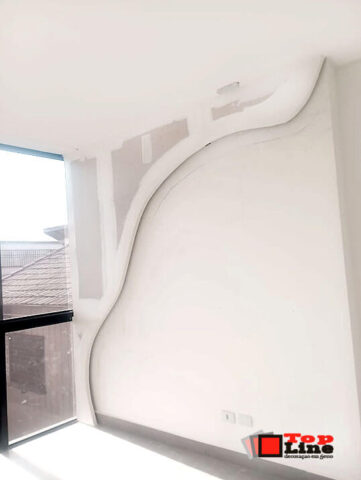 Gesso Acartonado Drywall | Decoração em Curva